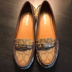 Coach Signature Jacquard Loafers